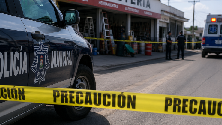 Accidente por disparon