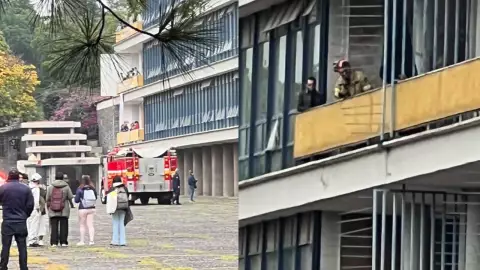 Le prenden fuego a la Facultad de filosofia