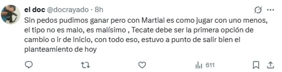 Anthony Martial Rayados