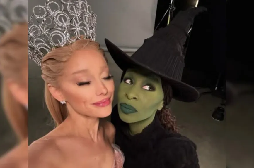 Amistad Ariana Grande y Cynthia Erivo | Crédito: Instagram @arianagrande