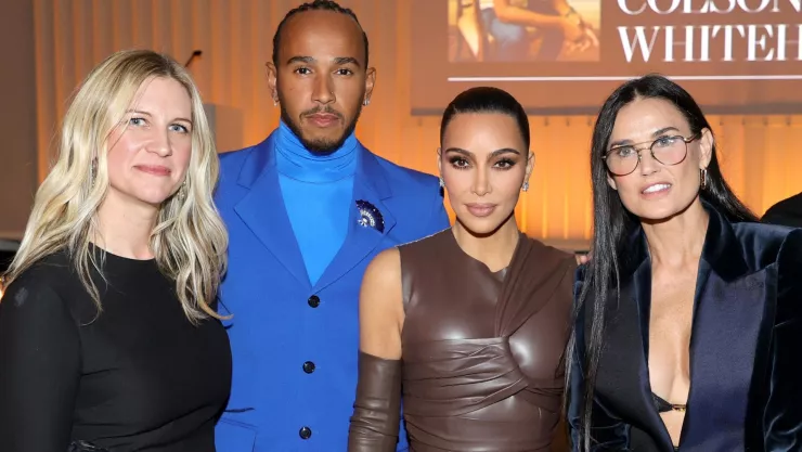 Kim Kardashian y Lewis Hamilton