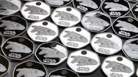 Moneda de Star Wars