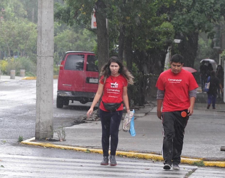 Nublado lluvias