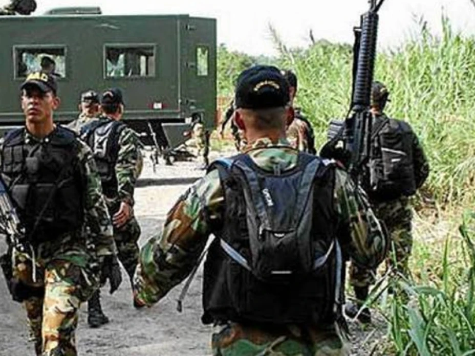 Militares venezolanos.