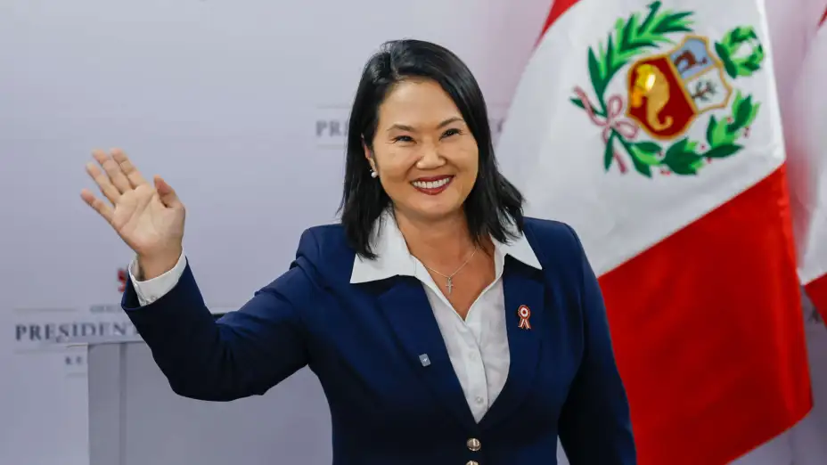 Keiko Fujimori, presidenta electa de Perú.