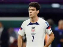 Giovanni Reyna con Estados Unidos en Qatar 2022