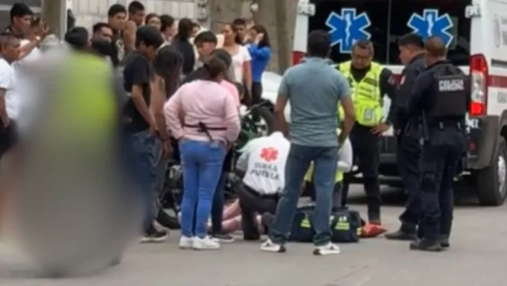 Choque frontal dejó a mujer gravemente herida en Sanctorum, Cuautlancingo hoy: así quedó