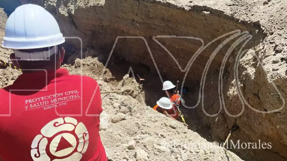 trabajadores mueren enterrados en Romita