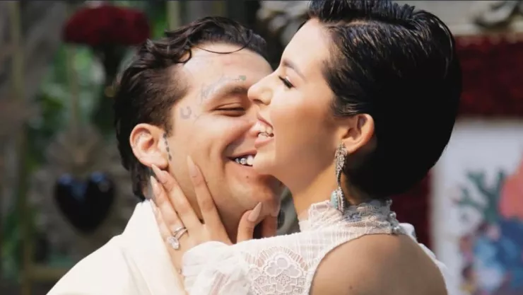 Todas las canciones que ha escrito Christian Nodal a sus parejas Desde Belinda hasta Ángela Aguilar