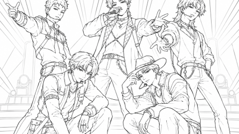 Saja Boys con elementos de K-pop