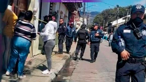 Atacan a balazos a comandante de la policía en San Cristóbal de las Casas, Chiapas
