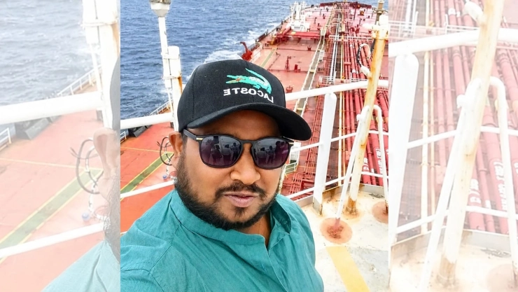 Rakesh Chauhan el marinero indio repatriado sin órganos