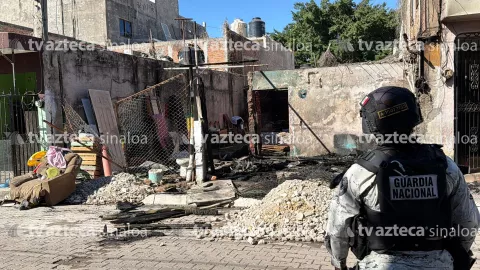 Incendio tras riña en Mazatlán
