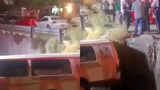 Accidente camión de personal en Zona Dorada, Culiacán