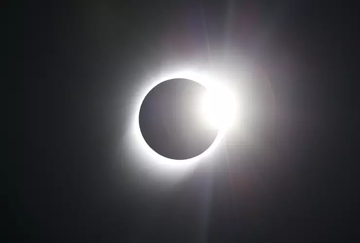 Así se vio el eclipse solar total, el evento astronómico del 2019