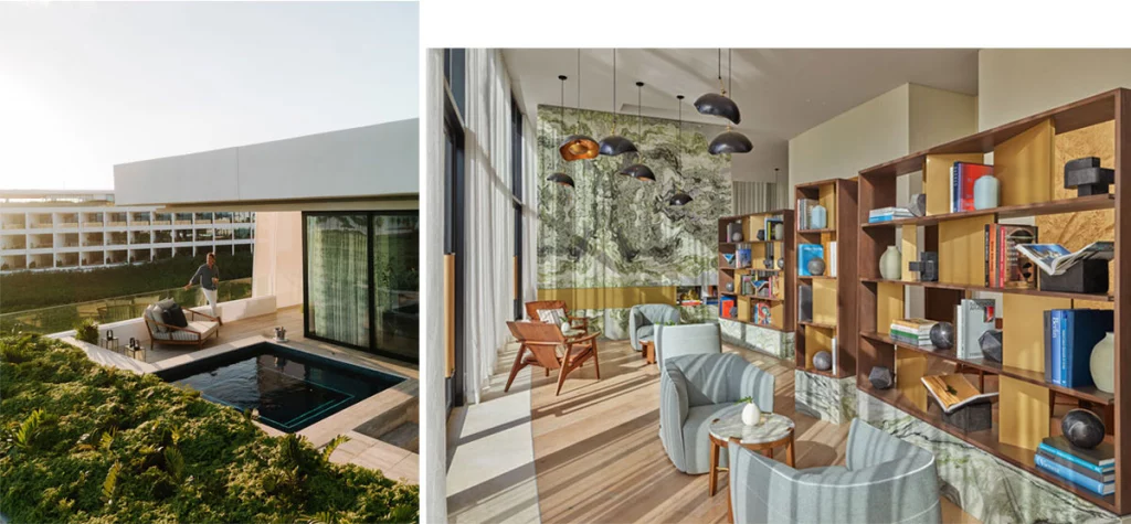 st regis kanai riviera maya arquitectura habitaciones