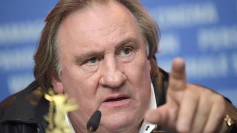 El actor francés Gerard Depardieu, Imagen, AP.