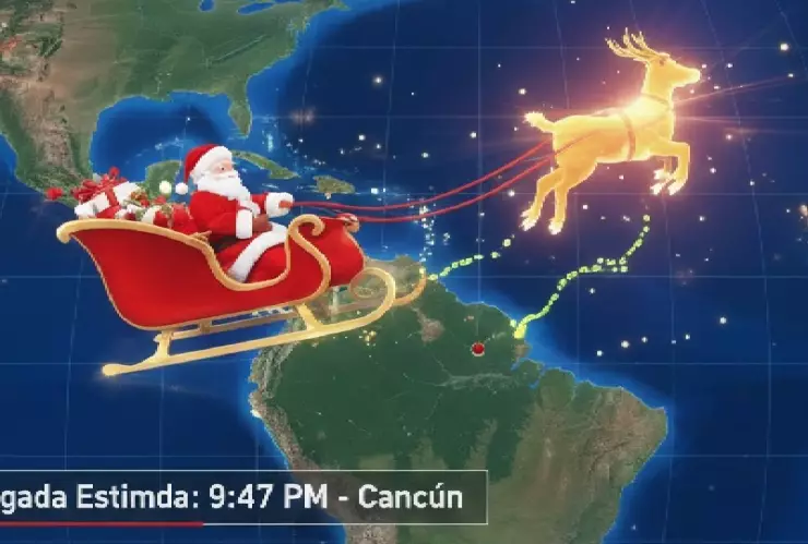 ¿Dónde está Santa Claus? Sigue su recorrido por el mundo EN VIVO este 24 de diciembre con este tracker