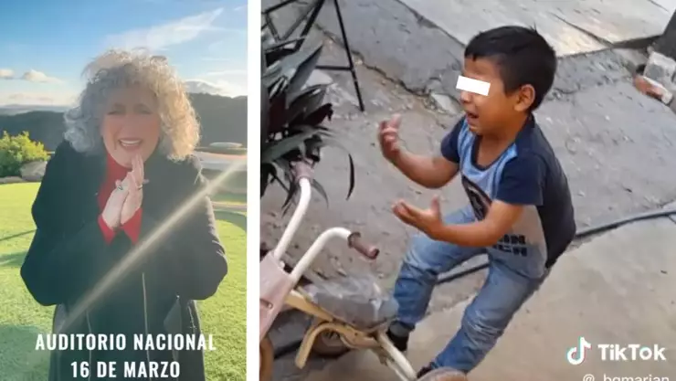 Amanda Miguel invita a chucho a un concierto