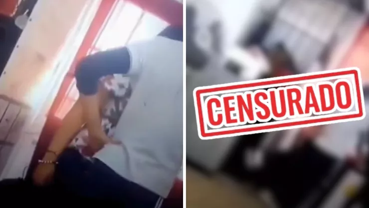 El video fue presuntamente grabado en una telesecundaria de Tabasco