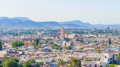 El clima en Saltillo, Coahuila está afectado de manera directa con la onda gélida y el frente frío