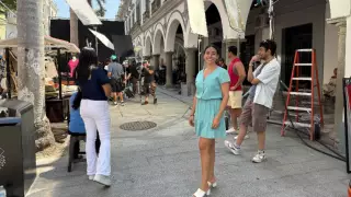 Veracruz se ha convertido en escenario para la grabación de un comercial.