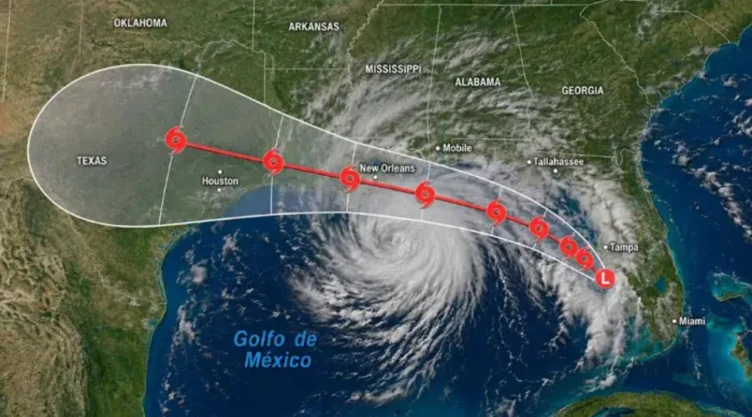 Se forma la tormenta tropical Bertha en el golfo de México