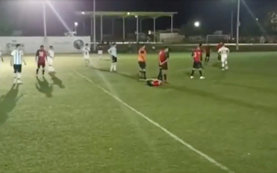 Partido de futbol en México