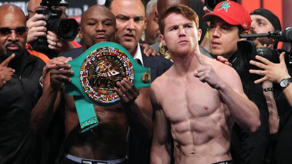 Mayweather Canelo Álvarez