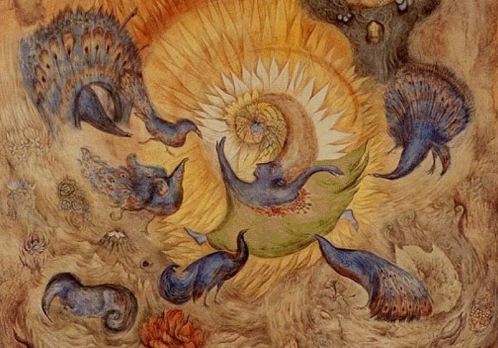 Peacocks of chen - Leonora Carrington - Surrealismo mexicano