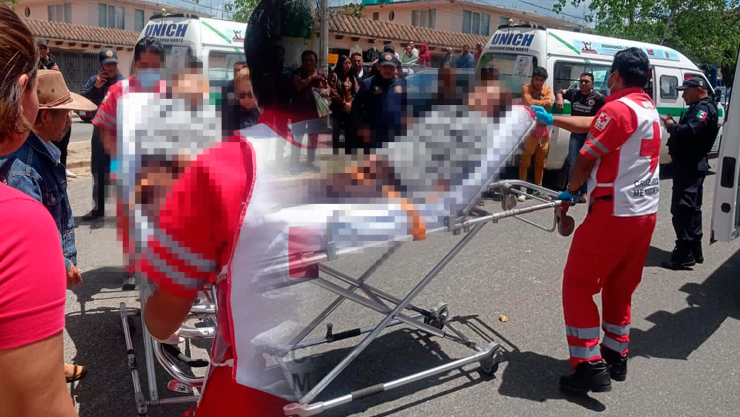 Atropellan abuelito San Cristóbal de Las Casas