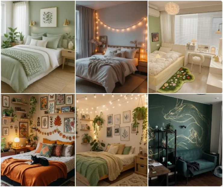 diseño de dormitorio aesthetic