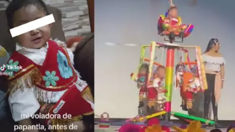 Bebes voladores de Papantla