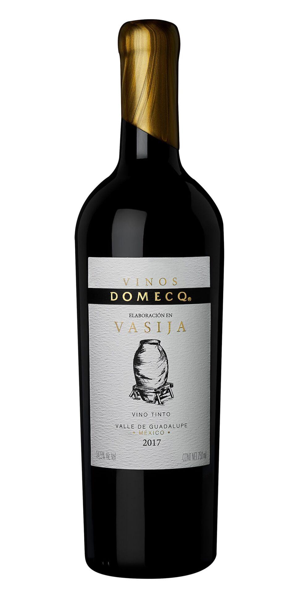 vasija bodegas domec botella de vino