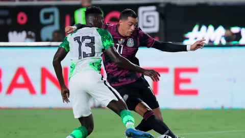 Rogelio Funes Mori ante Nigeria