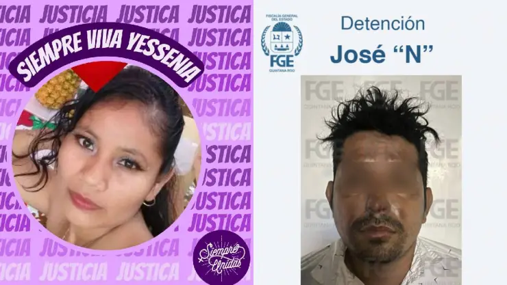 Detienen a feminicida de Yessenia, mujer quemada viva con gasolina en Playa del Carmen.jpg