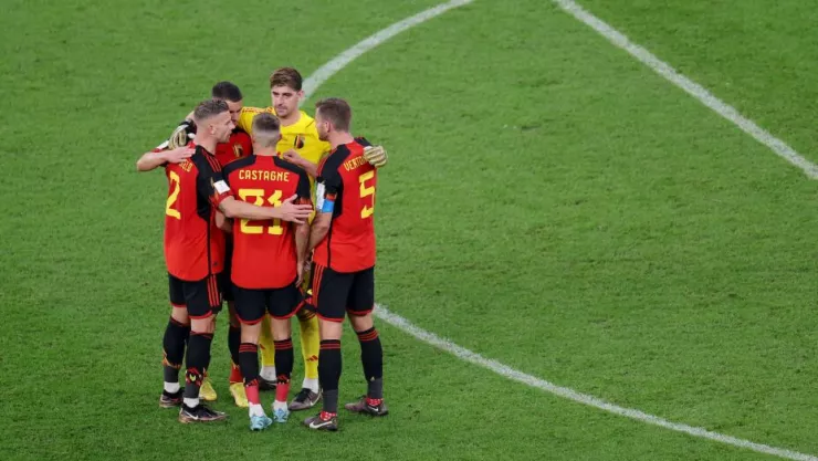 Resultados y posiciones del Grupo F Jornada 1 Qatar 2022