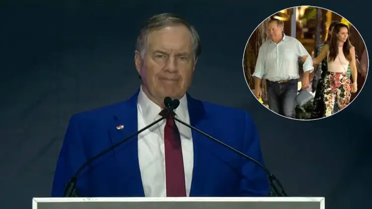 ¡Amor en el aire en la NFL! Coach Bill Belichick presume relación con una exporrista