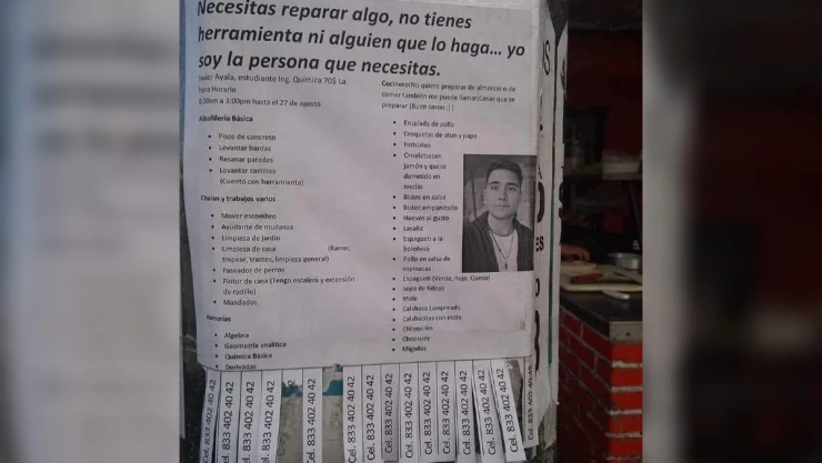 Estudiante busca empleo en calles.jpg