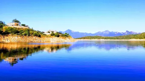 Presa Huites en Sinaloa