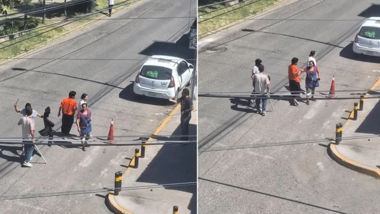 VIDEO: Captan brutal riña en la Rivera Anaya en Puebla hoy; reportan detenidos