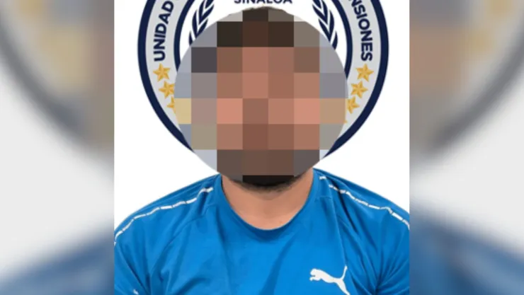 Juan Carlos, asaltante detenido en Culiacán