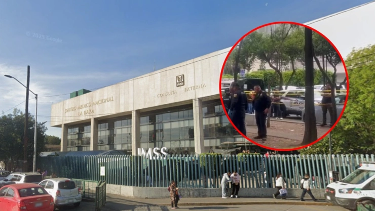Matana a hombre afuera del Hospital La Raza del IMSS.