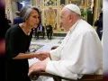 famosos con el papa francisco