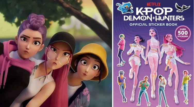 500 stickers oficiales de Kpop Demon Hunters; ideales para regalar a un fan de las Guerreras Kpop