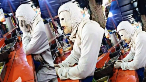 hombre de blanco Coacalco, edomex misterio