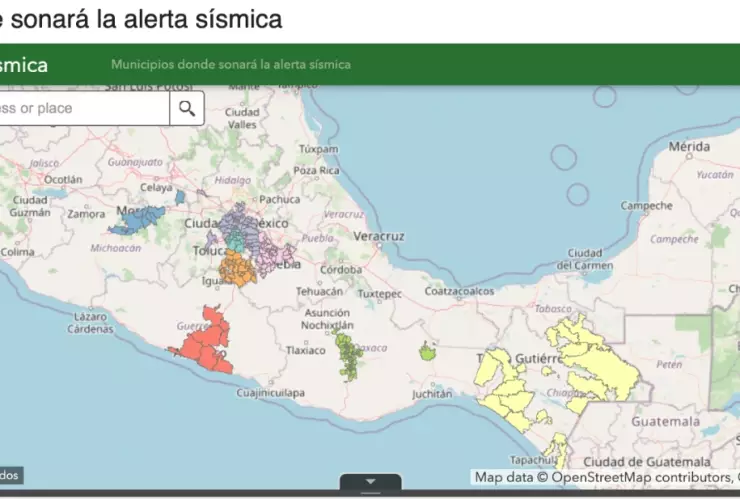 Estados en los que sonará la alerta sísmica por el Simulacro Nacional 2023