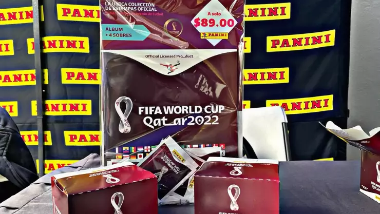 Álbum Panini del Mundial Qatar 2022