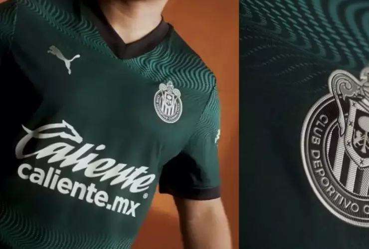 ¡Es bellisima! Chivas lanzó su jersey alternativo para el Clausura 2024