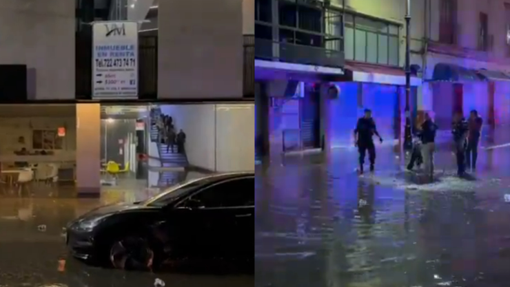 tormenta eléctrica en Toluca y Metepec hoy